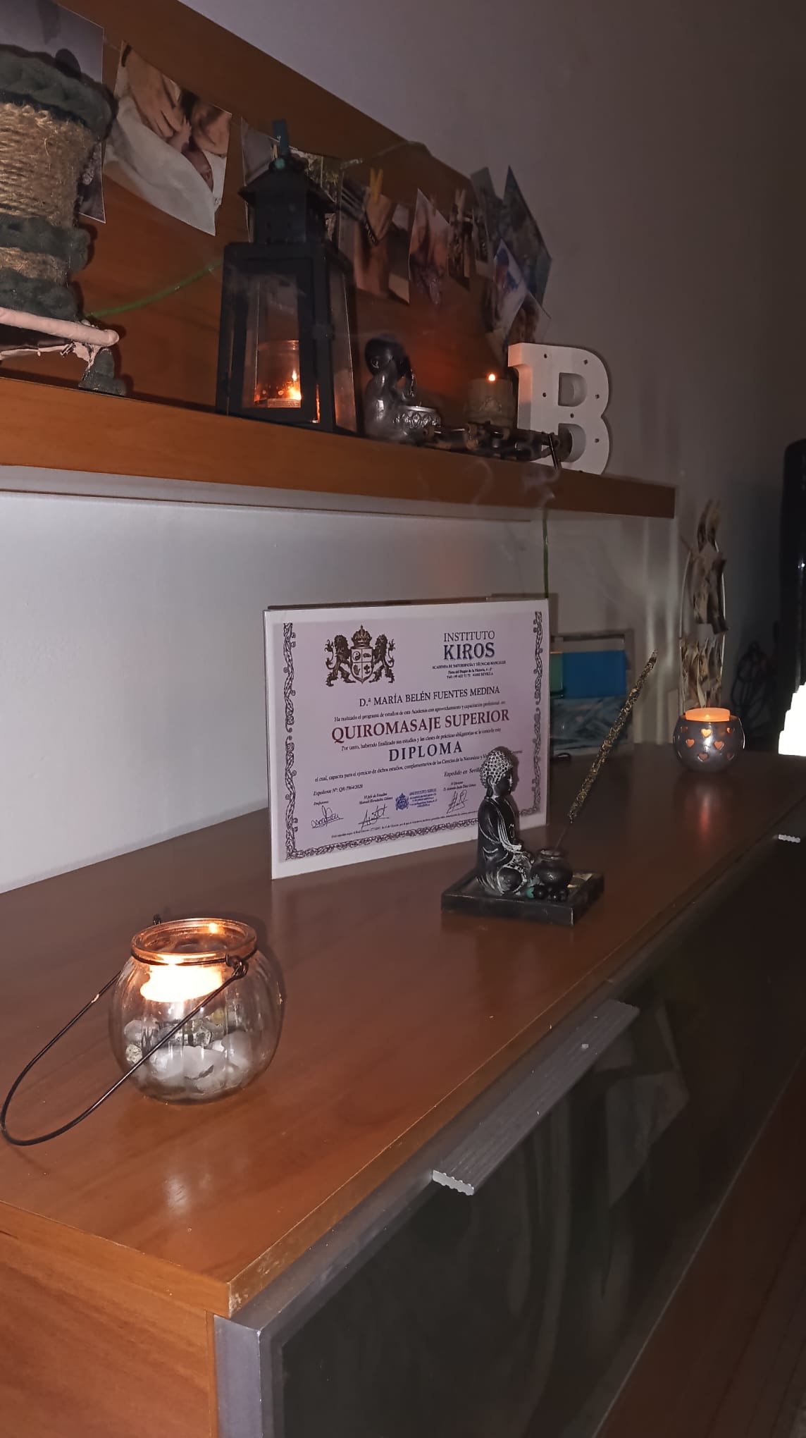 Diploma Quiromasaje Superior - Belén Fuentes Belinda Masagge